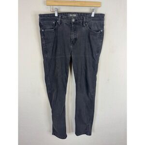 DU/ER L2X Slim Fit Performance Denim Jeans Faded‎ Black 34x30 Coolmax Tech